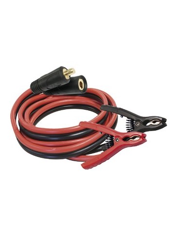 Cables 2.5M - 25Mm² + Clamps For Gysflash Pro (Dinse)